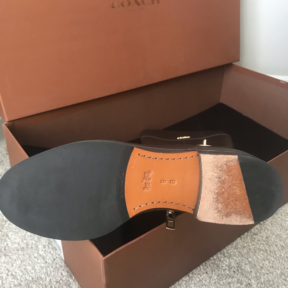 Coach leather riding boots size 9 great condition! - Picture 4 of 7